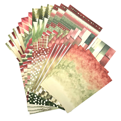 double sided A festive Tapestry Cardstock by Lisa Horton