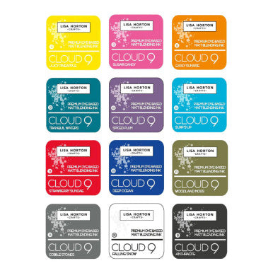 Lisa Horton Cloud 9 Matte Blending Ink - Volume 1 - 12 inks