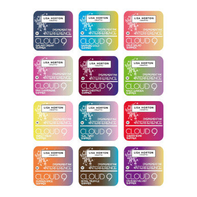 Lisa Horton Cloud 9 Interference Ink - Volume 1 - 12 inks