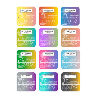 Lisa Horton Cloud 9 Interference Ink - Volume 2 - 12 inks