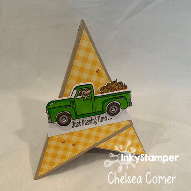 OOAK Tent Card Class with Vintage Truck
