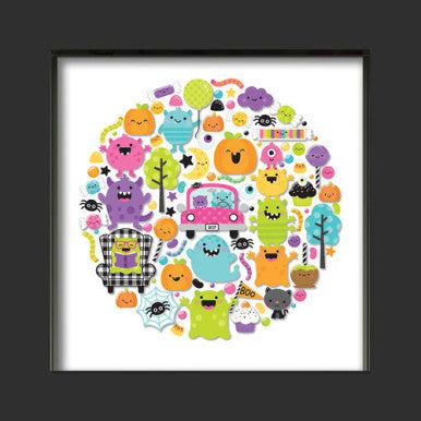 Doodlebug Monster Shadow Box