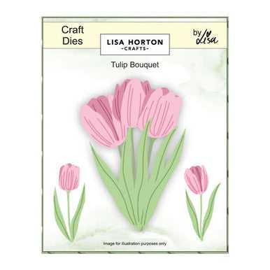 Layered Tulip Boquet Dies by Lisa Horton
