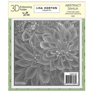 Abstract Dahlia 3D Embossing Folder by Lisa Horton