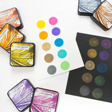 Beautiful Lisa Horton Metallic Inks