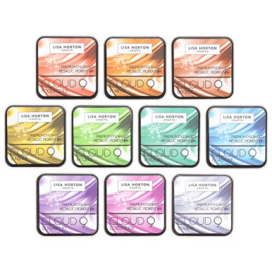 Lisa Horton Cloud 9 Metallic Ink - 10 inks