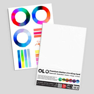 OLO Cardstock perfect pairing with OLO markers