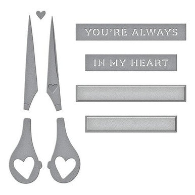 9 scissors dies