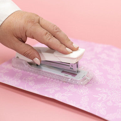 Staple anywhere on your page with the magnetic base