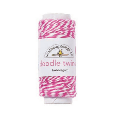 Bubblegum Doodle Twine by Doodlebug