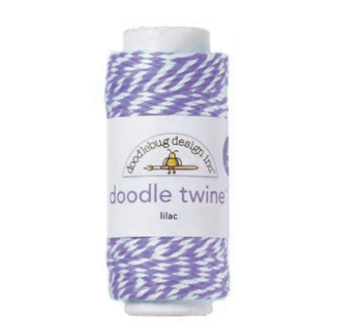 Lilac Doodle Twine by Doodlebug
