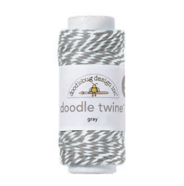 Gray Doodle Twine by Doodlebug