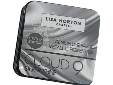 Silver Shine Metallic Ink by Lisa Horton - Limited Edition