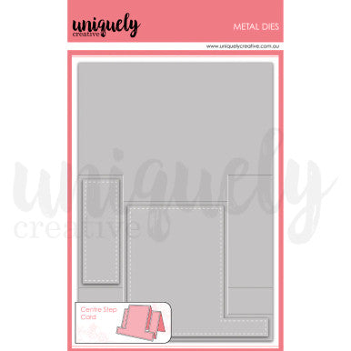 Center Centre Stepper Card Die by Uniquely Creative