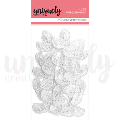Rose Lace Leaves by Uniquely Creative