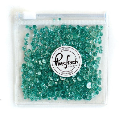 Aqua Glitter Drops by Pink Fresh Studios