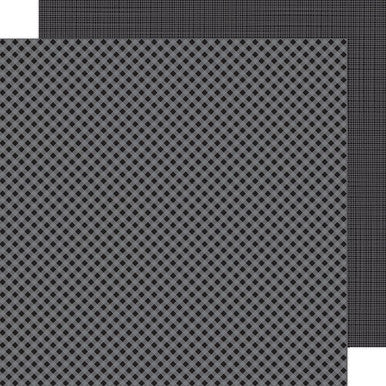 Doodlebug Design - Monochromatic Collection - 12 x 12 - Beetle Black