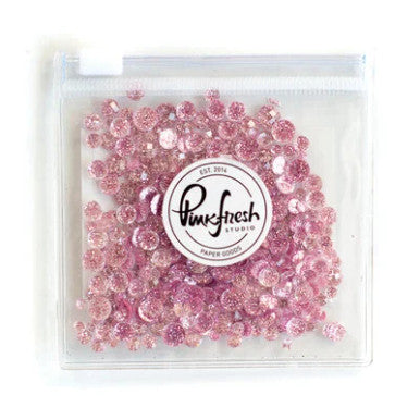 Blush Glitter Drops by Pink Fresh Studios