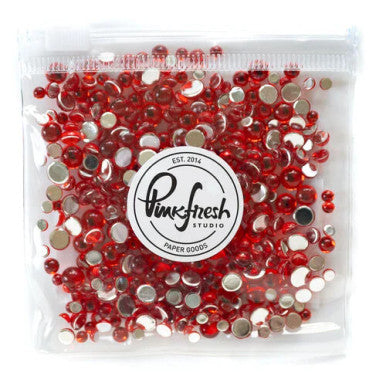 Scarlet Clear Drops by Pink Fresh Studios