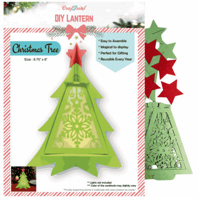 Christmas Tree Lantern by CrafTreat