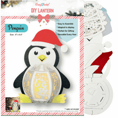 Penguin Lantern by CrafTreat