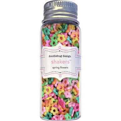 Spring Flower Shaker bottle by Doodlebug