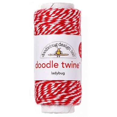 Ladybug Doodle Twine by Doodlebug