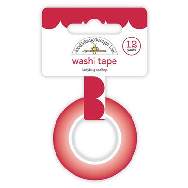Ladybug Scallop Washi by Doodlebug