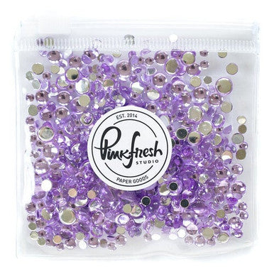 Lilac Clear Drops by Pink Fresh Studios
