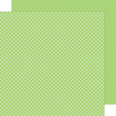 Doodlebug Design - Monochromatic Collection - 12 x 12 - Limeade
