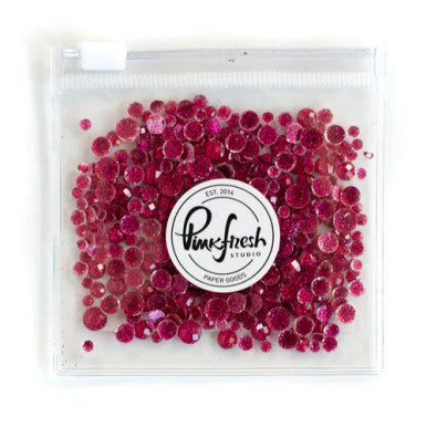 Magenta Glitter Drops by Pink Fresh Studios