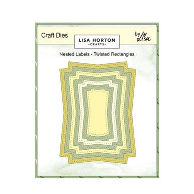 Nested Twisted Rectangles by Lisa Horton