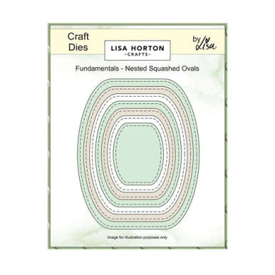 Squashed Ovals by Lisa Horton