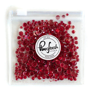 Ruby Glitter Drops by Pink Fresh Studios