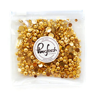 Gold Metallic Drops by Pink Fresh Studios