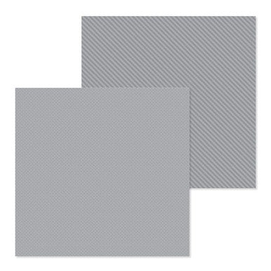 Doodlebug Design - Monochromatic Collection -  dot / stripe - 12 x 12 - Stone Gray