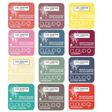 Lisa Horton Cloud 9 Matte Blending Ink - Volume 3 - 12 inks