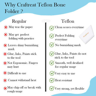 Reasons to use Teflon Bone Folders